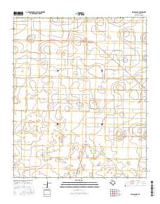 Springlake 2016 topographic map thumbnail