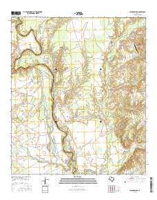 Stanmire Lake 2016 topographic map thumbnail