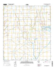 Stanolind Reservoir 2016 topographic map thumbnail