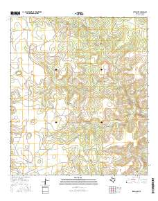 Steen Lake 2016 topographic map thumbnail