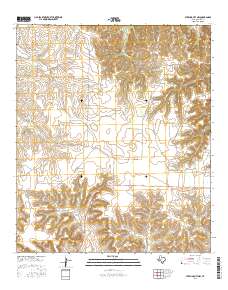 Sterling City NW 2016 topographic map thumbnail