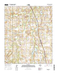 Stoneburg 2016 topographic map thumbnail