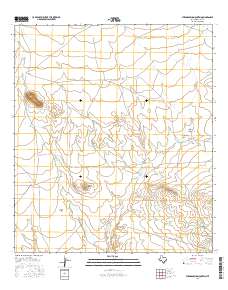 Straddlebug Mountain 2016 topographic map thumbnail