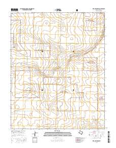 Red Cow Draw 2016 topographic map thumbnail