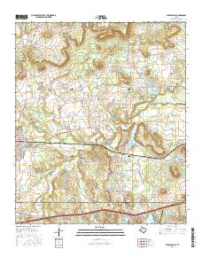 Strawn East 2016 topographic map thumbnail