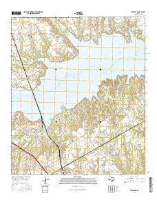 Streetman 2016 topographic map thumbnail