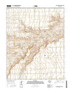 Frisco Creek West 2016 topographic map thumbnail