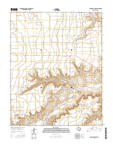Coldwater Creek 2016 topographic map thumbnail