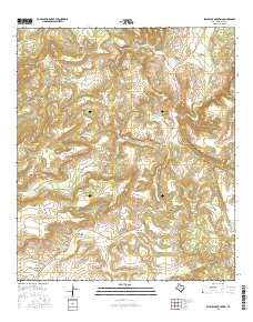 Swayback Mountain 2016 topographic map thumbnail