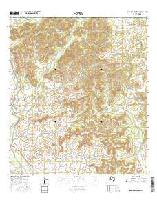 Sycamore Mountain 2016 topographic map thumbnail