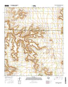 Table Top Mountain 2016 topographic map thumbnail
