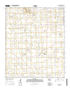 Tahoka SW 2016 topographic map thumbnail
