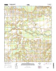 Talco 2016 topographic map thumbnail