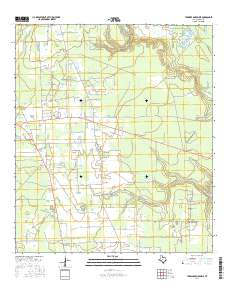 Tarkington Prairie 2016 topographic map thumbnail