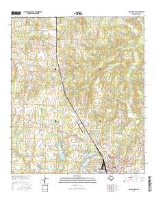 Teague North 2016 topographic map thumbnail