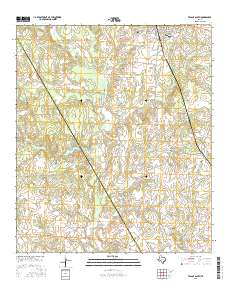 Teague South 2016 topographic map thumbnail