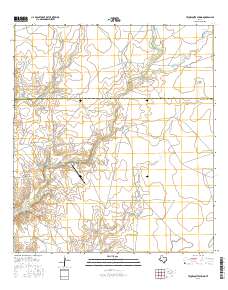Tequesquite Spring 2016 topographic map thumbnail