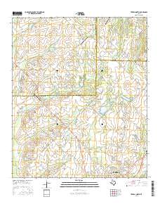 Terrell North 2016 topographic map thumbnail