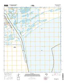 Texas Point 2016 topographic map thumbnail