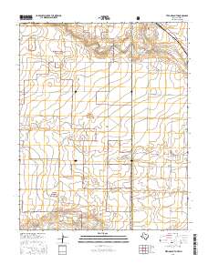 Texline South 2016 topographic map thumbnail