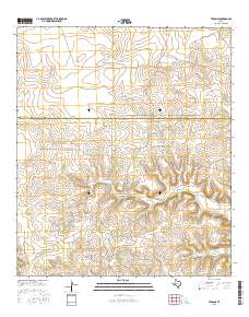 Texon SE 2016 topographic map thumbnail