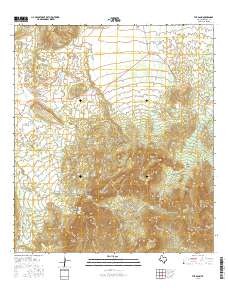 The Basin 2016 topographic map thumbnail