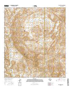 The Solitario 2016 topographic map thumbnail