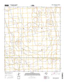 Three Bluff Draw NW 2016 topographic map thumbnail