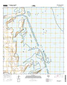 Three Islands 2016 topographic map thumbnail