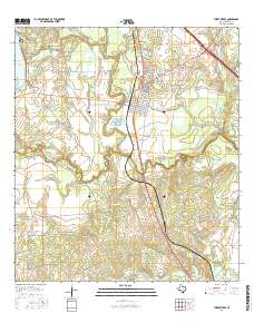 Three Rivers 2016 topographic map thumbnail