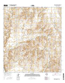 Tordillo Creek 2016 topographic map thumbnail