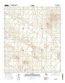 Toyah NW 2016 topographic map thumbnail