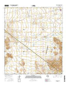 Toyahvale 2016 topographic map thumbnail