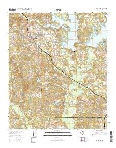 Troup West 2016 topographic map thumbnail
