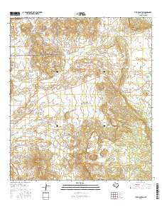 Tule Mountain 2016 topographic map thumbnail