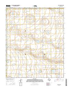 Tulia NW 2016 topographic map thumbnail