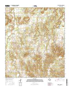 Turkey Creek 2016 topographic map thumbnail