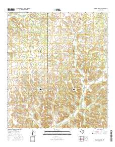 Turney Draw NW 2016 topographic map thumbnail