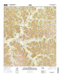 Turney Draw SE 2016 topographic map thumbnail