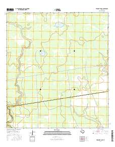 Twin Mott Lake 2016 topographic map thumbnail