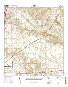 Uhland 2016 topographic map thumbnail