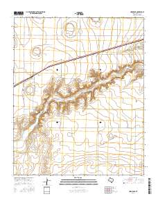 Umbarger 2016 topographic map thumbnail