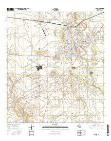 Uvalde 2016 topographic map thumbnail