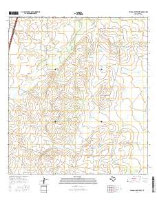 Venado Creek West 2016 topographic map thumbnail