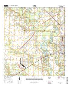 Victoria West 2016 topographic map thumbnail