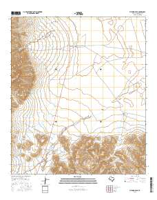 Victorio Peak 2016 topographic map thumbnail