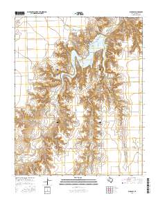 Waka SW 2016 topographic map thumbnail