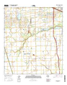Warren Lake 2016 topographic map thumbnail