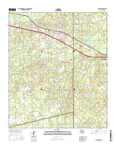 Waskom 2016 topographic map thumbnail