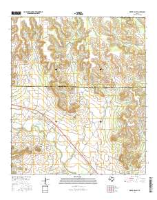Water Valley 2016 topographic map thumbnail